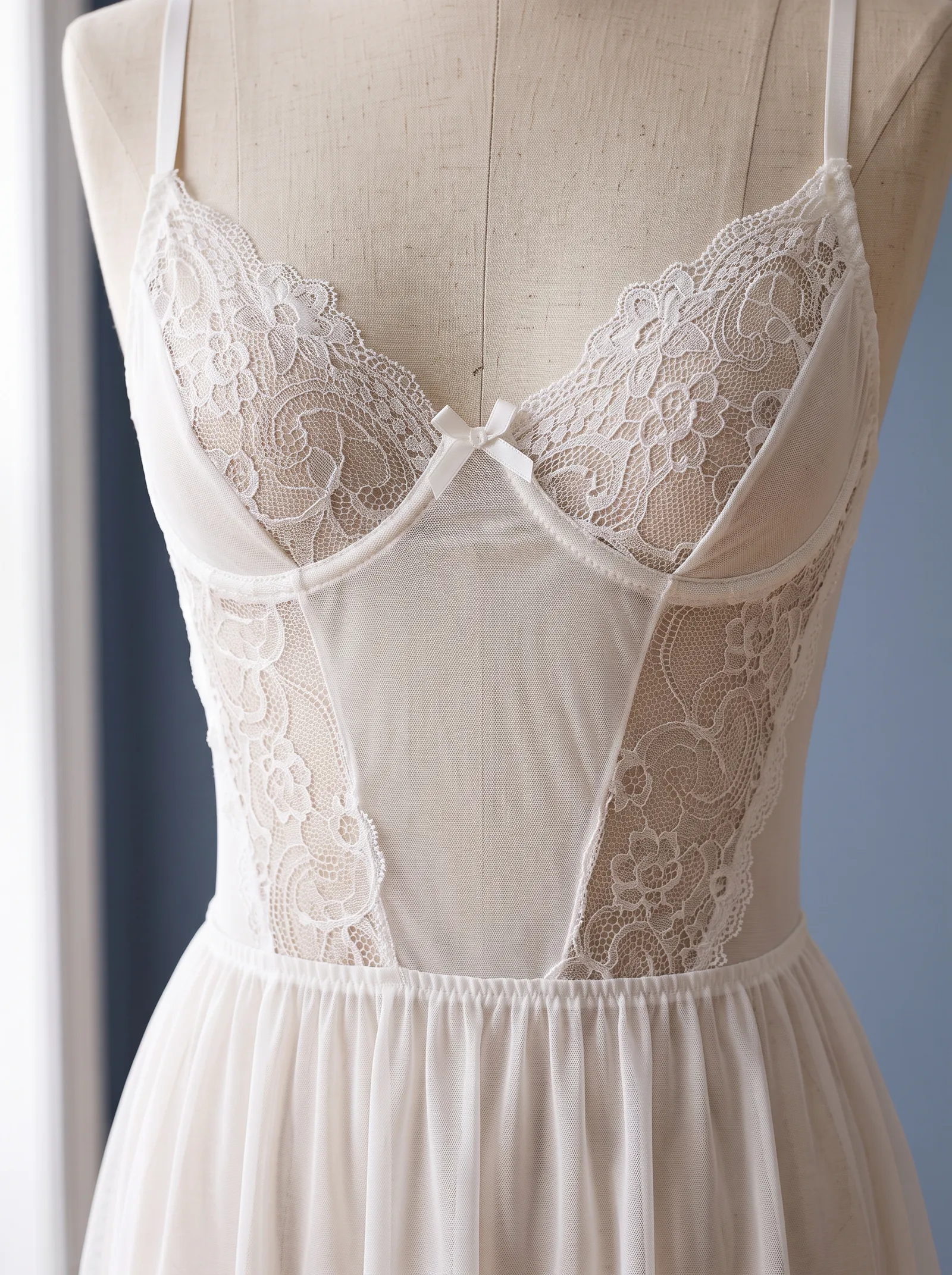 Beyaz/Krem Babydoll